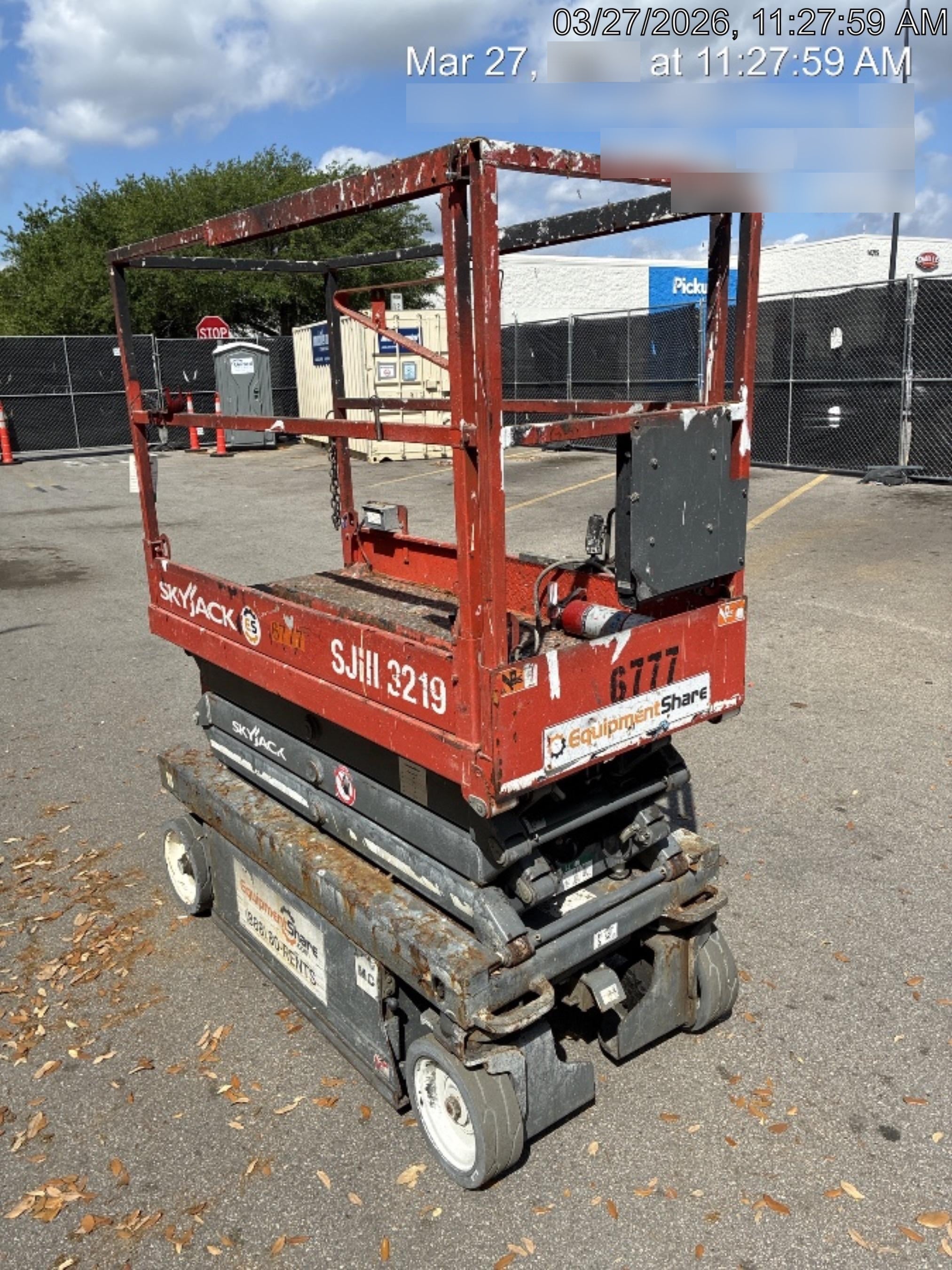 2018 SKYJACK SJIII-3219