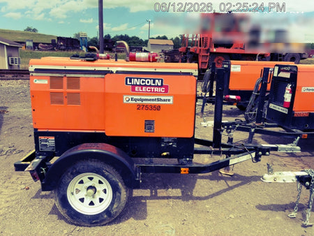 2022 Lincoln Electric LE400 Kubota V1505, Trlr, Cable Rack, Light Kit, ES Decals, T3