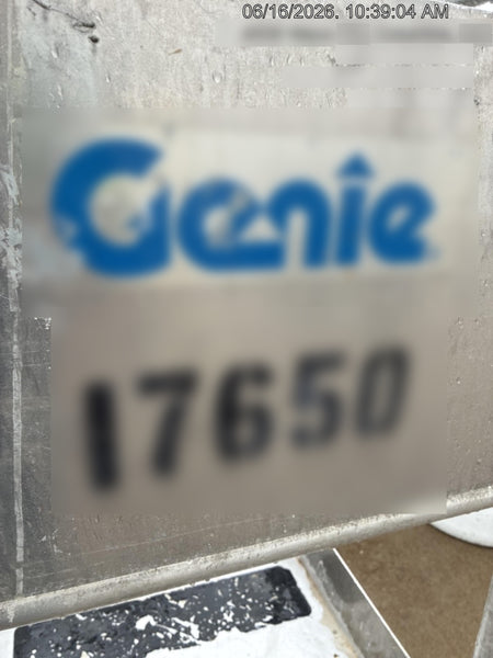 2018 GENIE AWP-30S