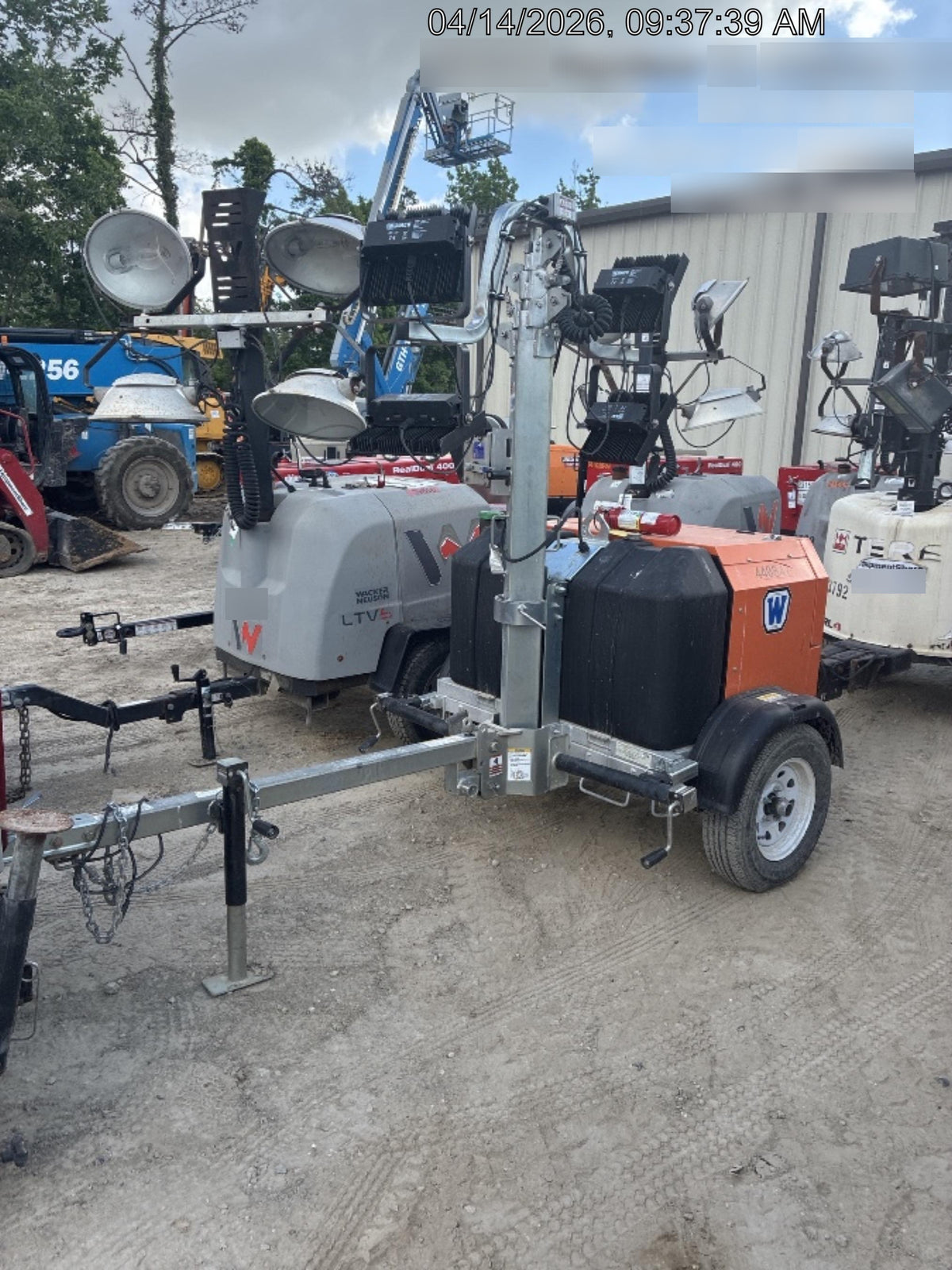 2024 Wanco WLTT-4MM4K Diesel, Deep Sea Controller, Shore Power Plug, Auto Start, (4) 350W LED Floodlights, 4kW Generator, 60 Gal Fuel Tank, 2" Ball, T3