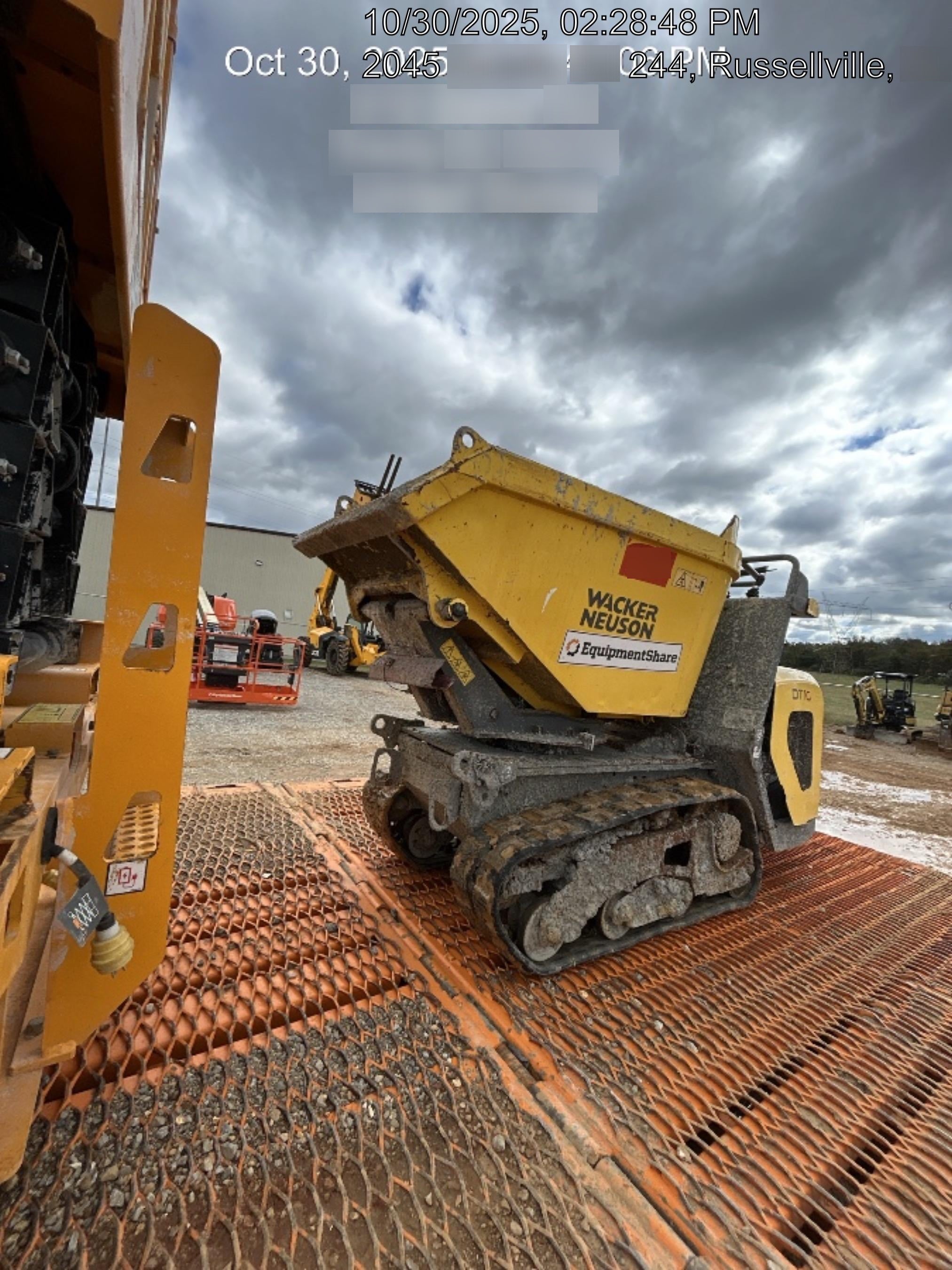 2019 WACKER NEUSON DT10
