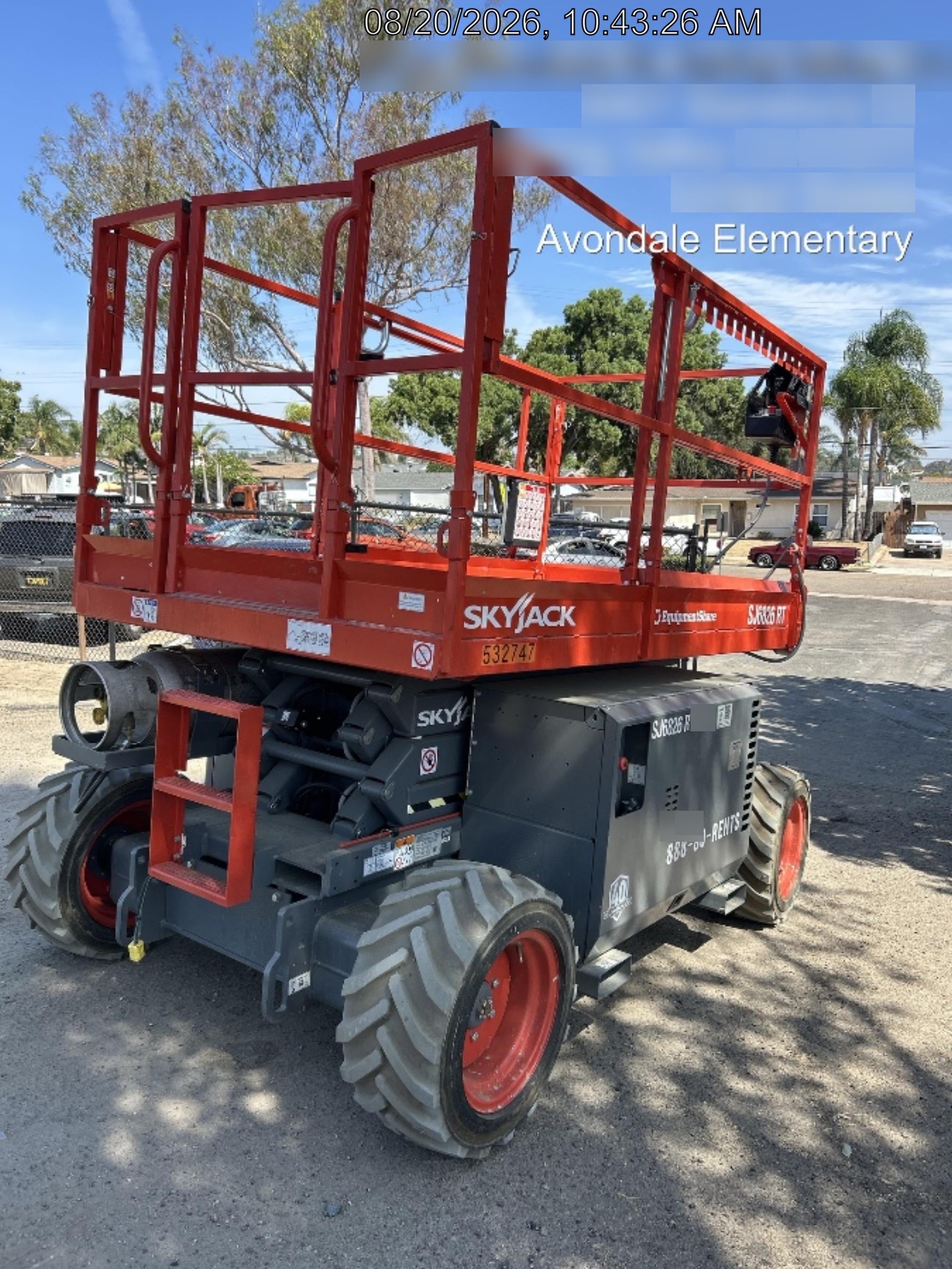 2025 SKYJACK SJ6826 RT