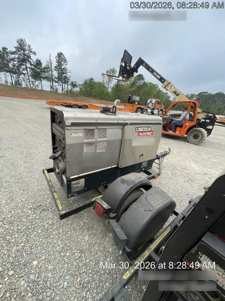 2018 Lincoln Electric Vantage 322 Lincoln Vantage 322 Welder Ready Pak 3 - Vantage 322, Trailer, Fender and light kit, Cable rack