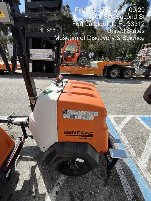 2025 Generac MLTS-4 Diesel, Mitsubishi L2E, 7.1 hp @1800 rpm, Flex Switch 120V Input, Powerzone Controller, (4) 320W LED Lights, 4kW Generator, 39.9 Gal Fuel Tank, 2" Ball, T3, ES Decals