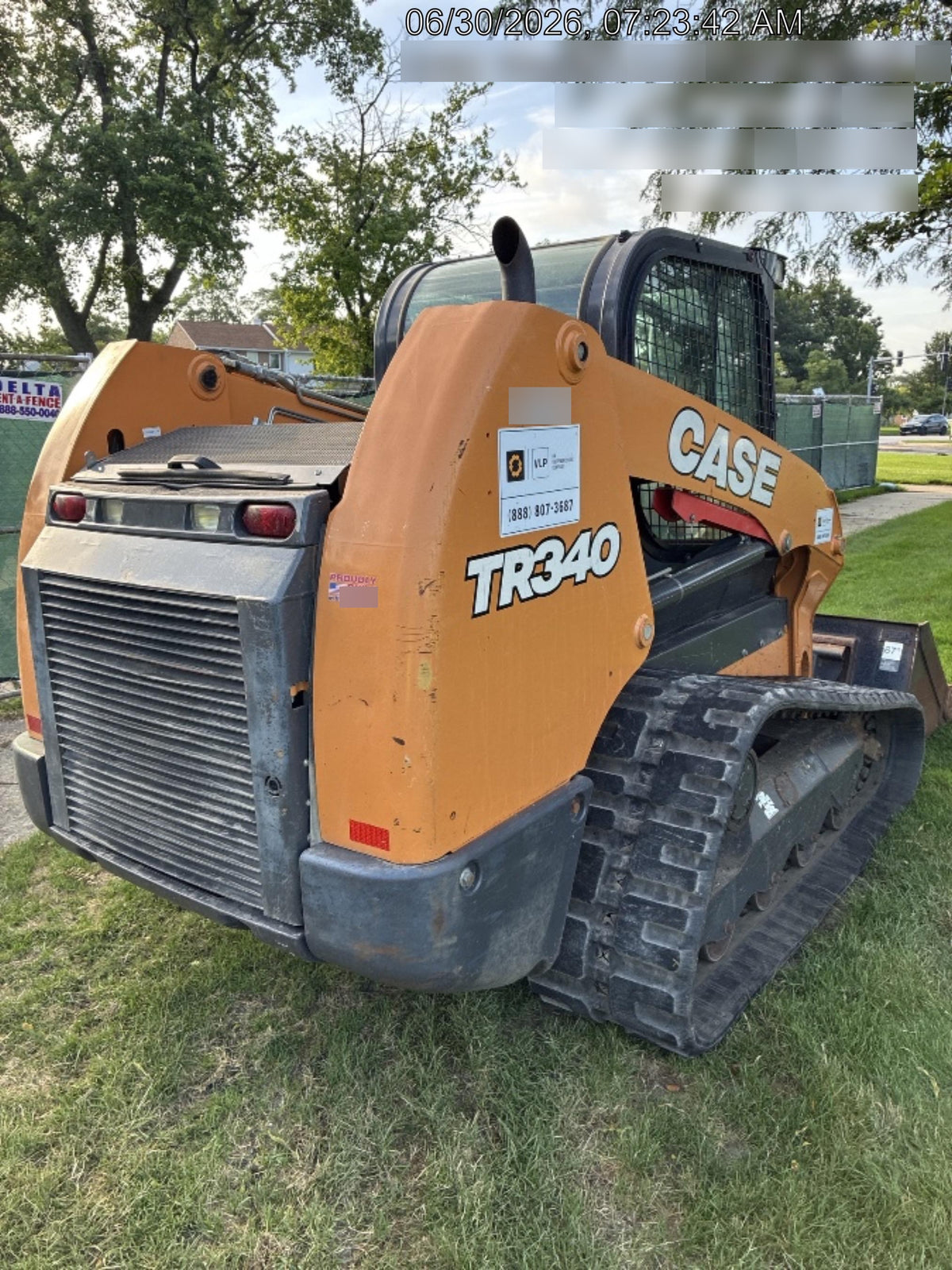 2020 Case TR340 Standard Options