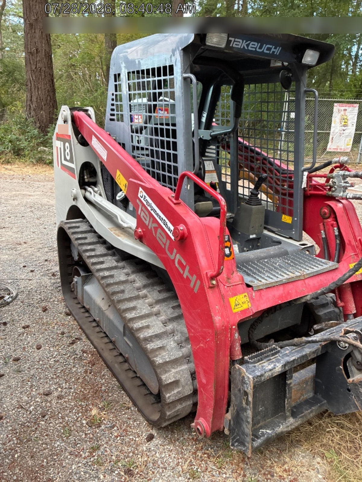 2019 TAKEUCHI TL8W