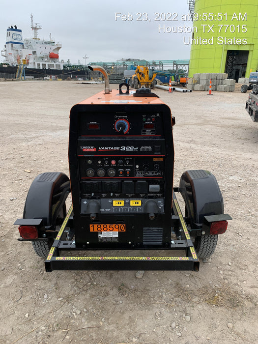 2021 Lincoln Electric Vantage 322 VANTAGE 322 READY-PAK 3