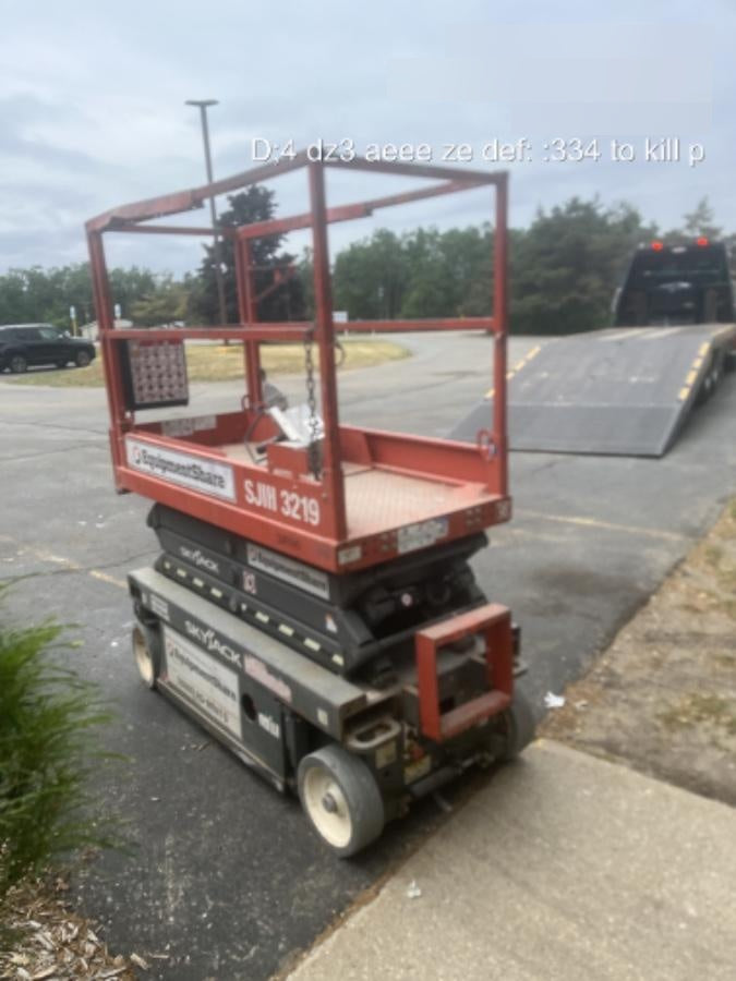 2019 Skyjack SJIII-3219 Standard Options, Trojan Batteries