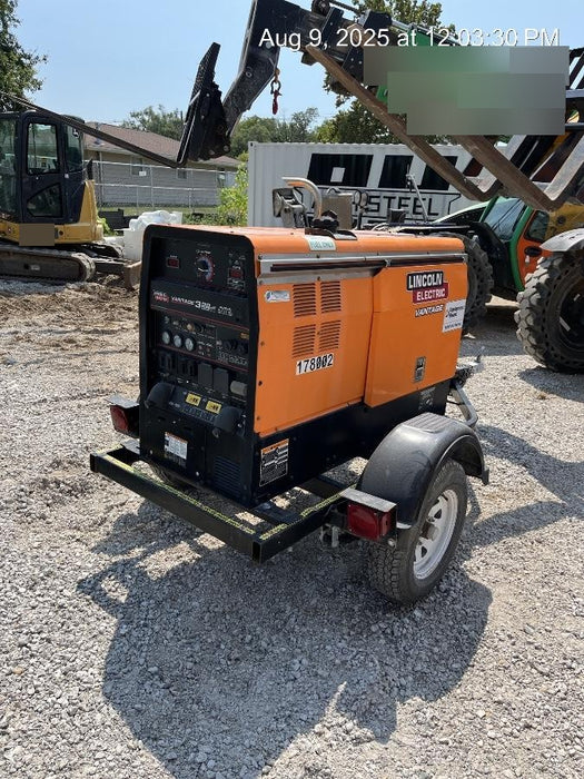 2021 Lincoln Electric Vantage 322 Vantage 322 Ready Pak 3 w/ Decals, ORANGE (includes trailer, cable rack, fender light kit) NO Telematics