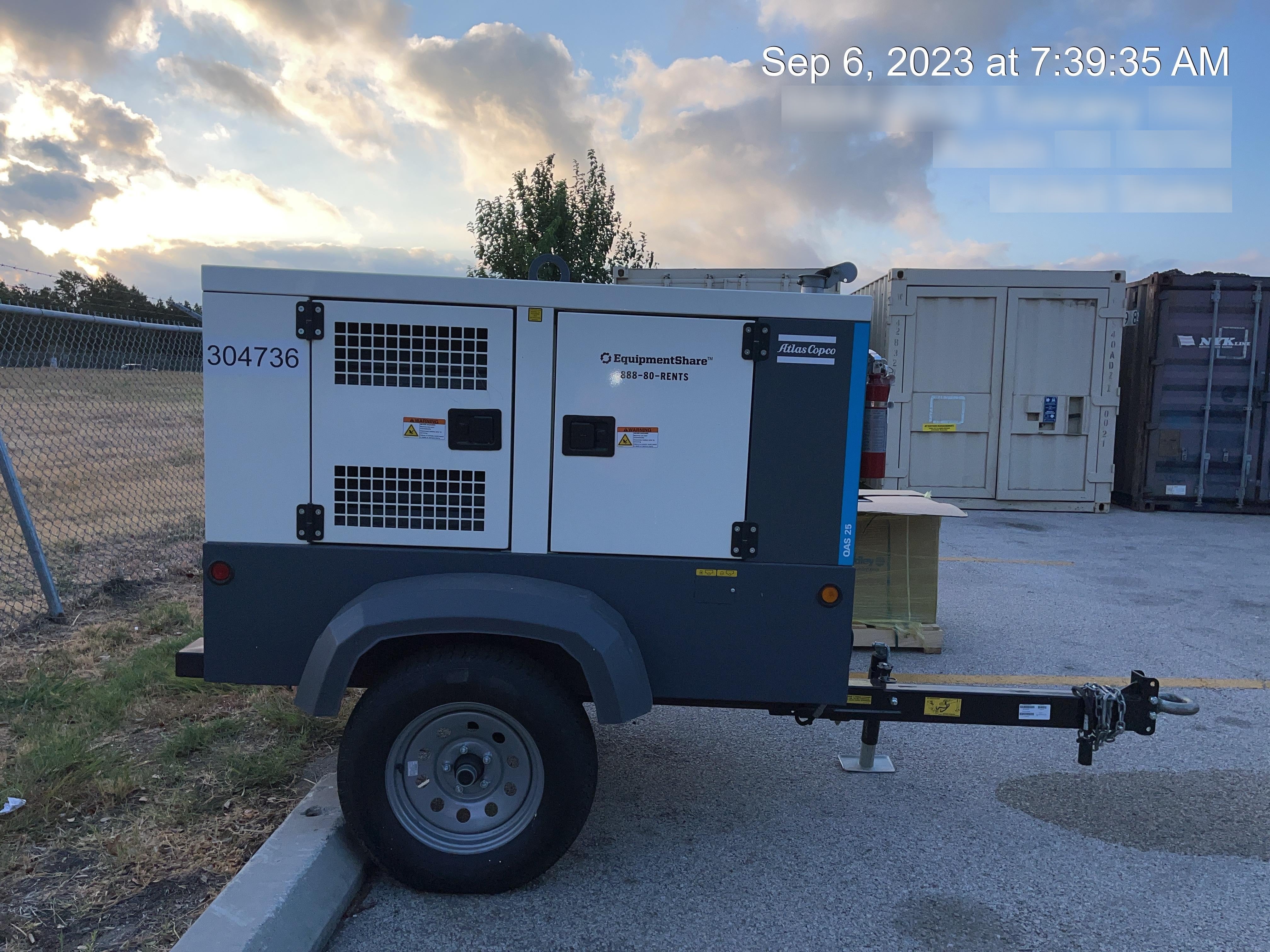 2023 ATLAS COPCO QAS25 CWK
