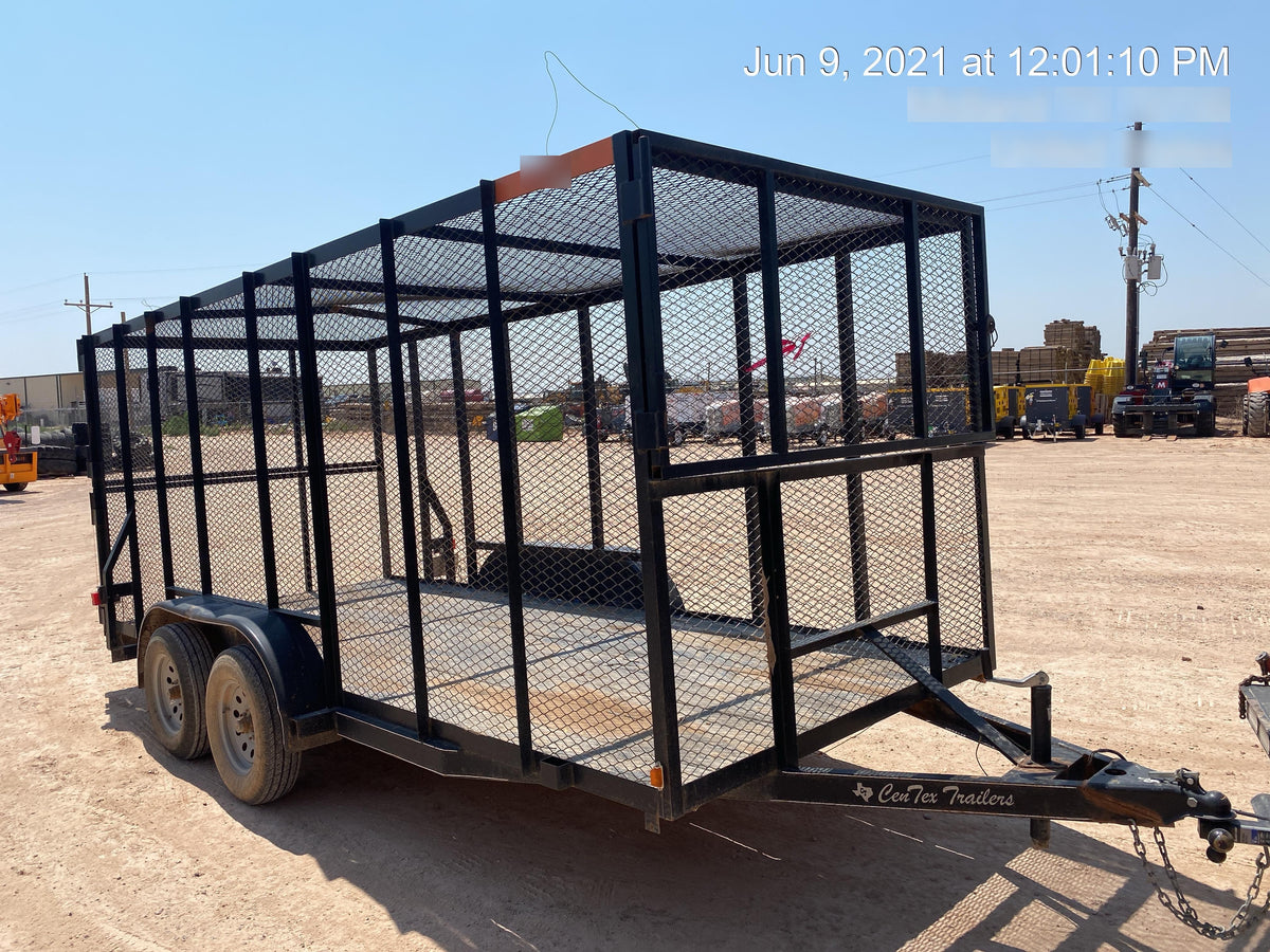 2019 CENTEX Trash Trailer