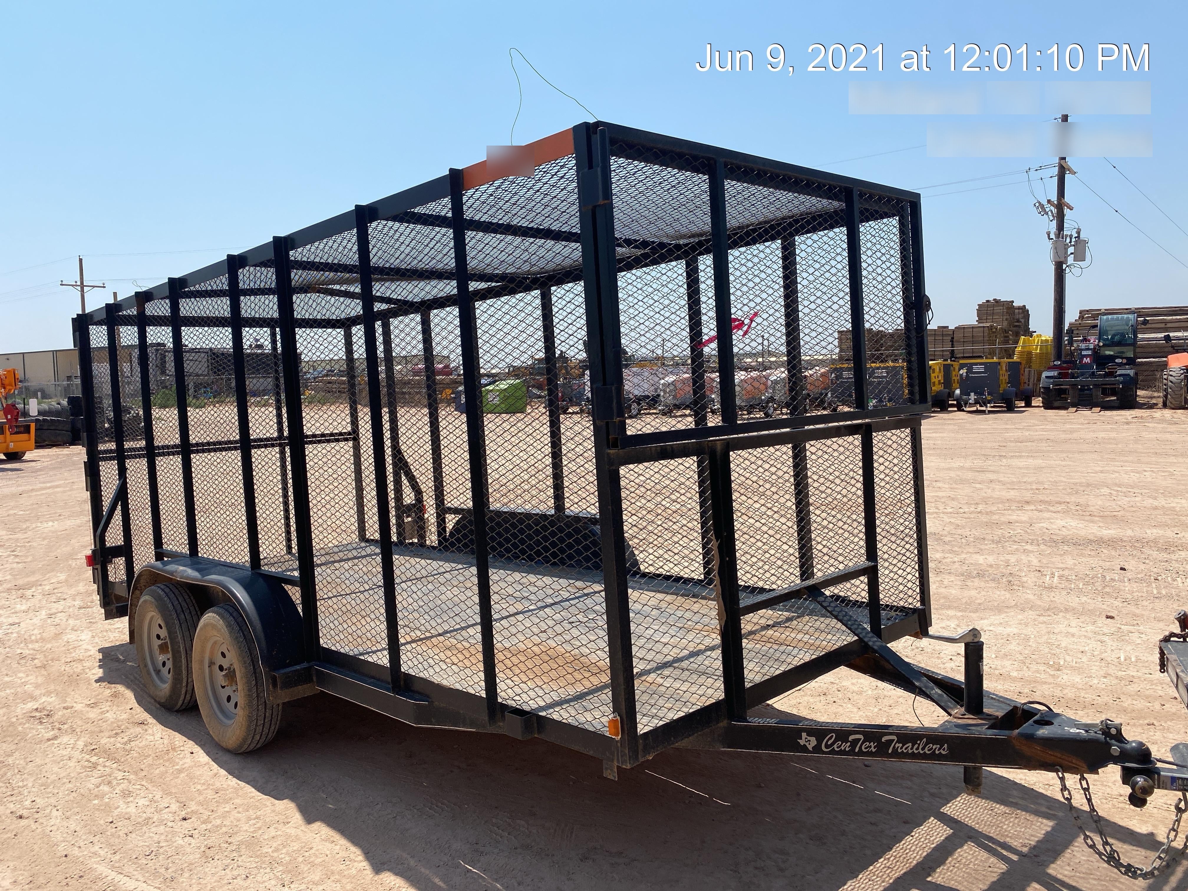 2019 CENTEX Trash Trailer