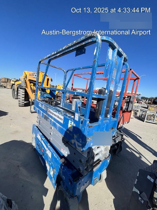 2019 Genie GS-1930 Fixed Rails with Chain Entry