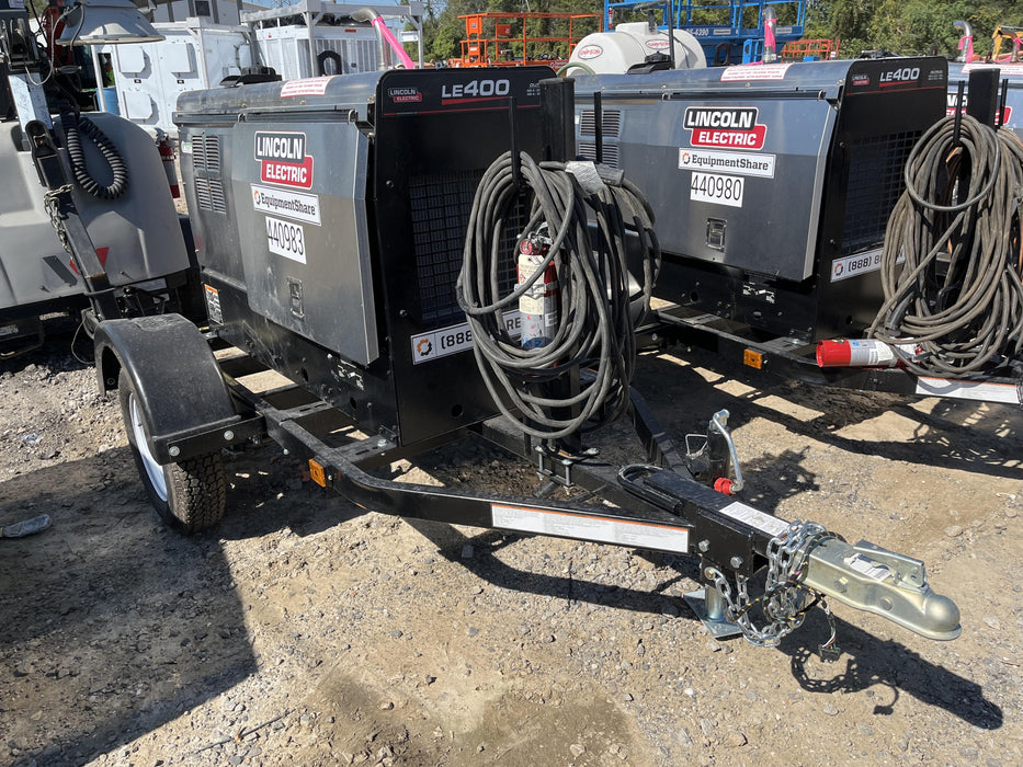 2024 Lincoln Electric LE400 Kubota V1505, Trlr, Cable Rack, Light Kit, ES Decals, T3