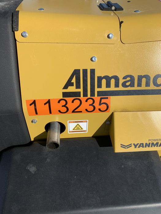 2020 Allmand NLV3GR (4) LED Light Fixture 350W, 23' Vertical Mast, 3kW Prime, Towable, Deep Sea L401, Leveling Jacks, Yanmar T4F 5.8hp