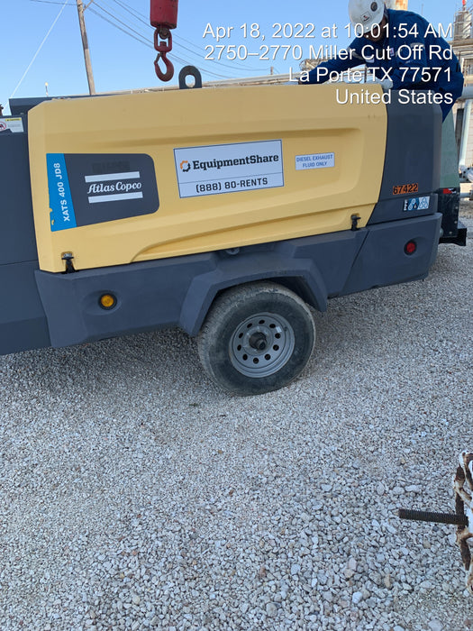 2020 ATLAS COPCO XATS 400 PFF