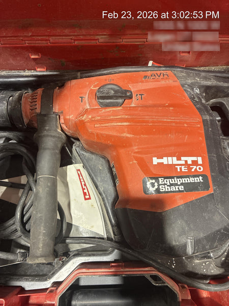 2020 HILTI TE 70-AVR