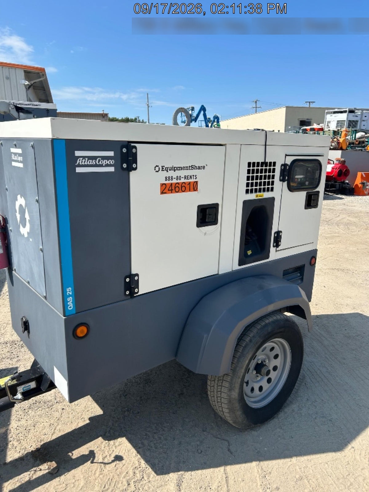 2022 ATLAS COPCO QAS25 CWK