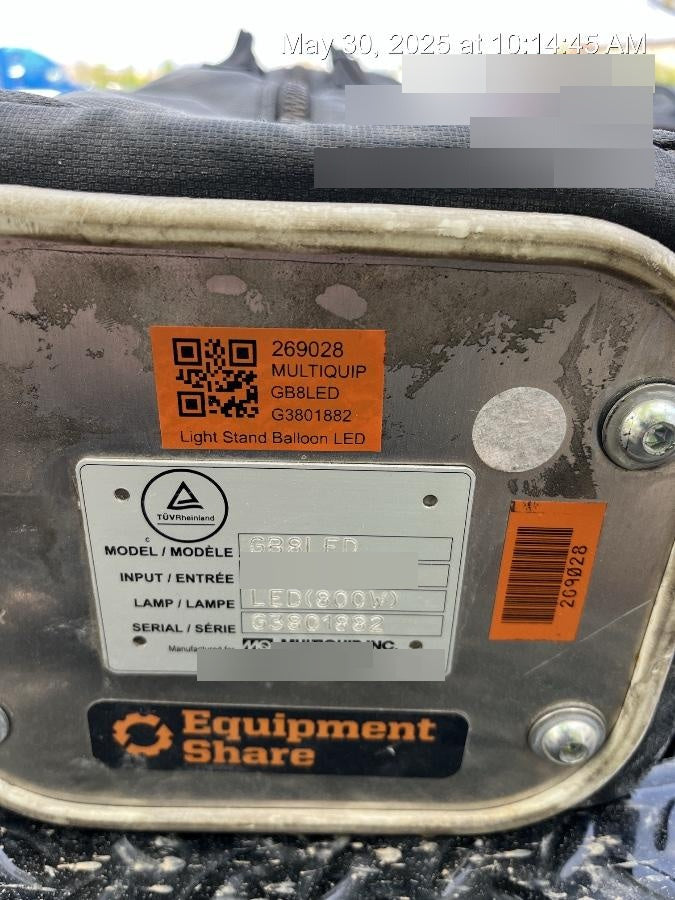 2022 MULTIQUIP GB8LED