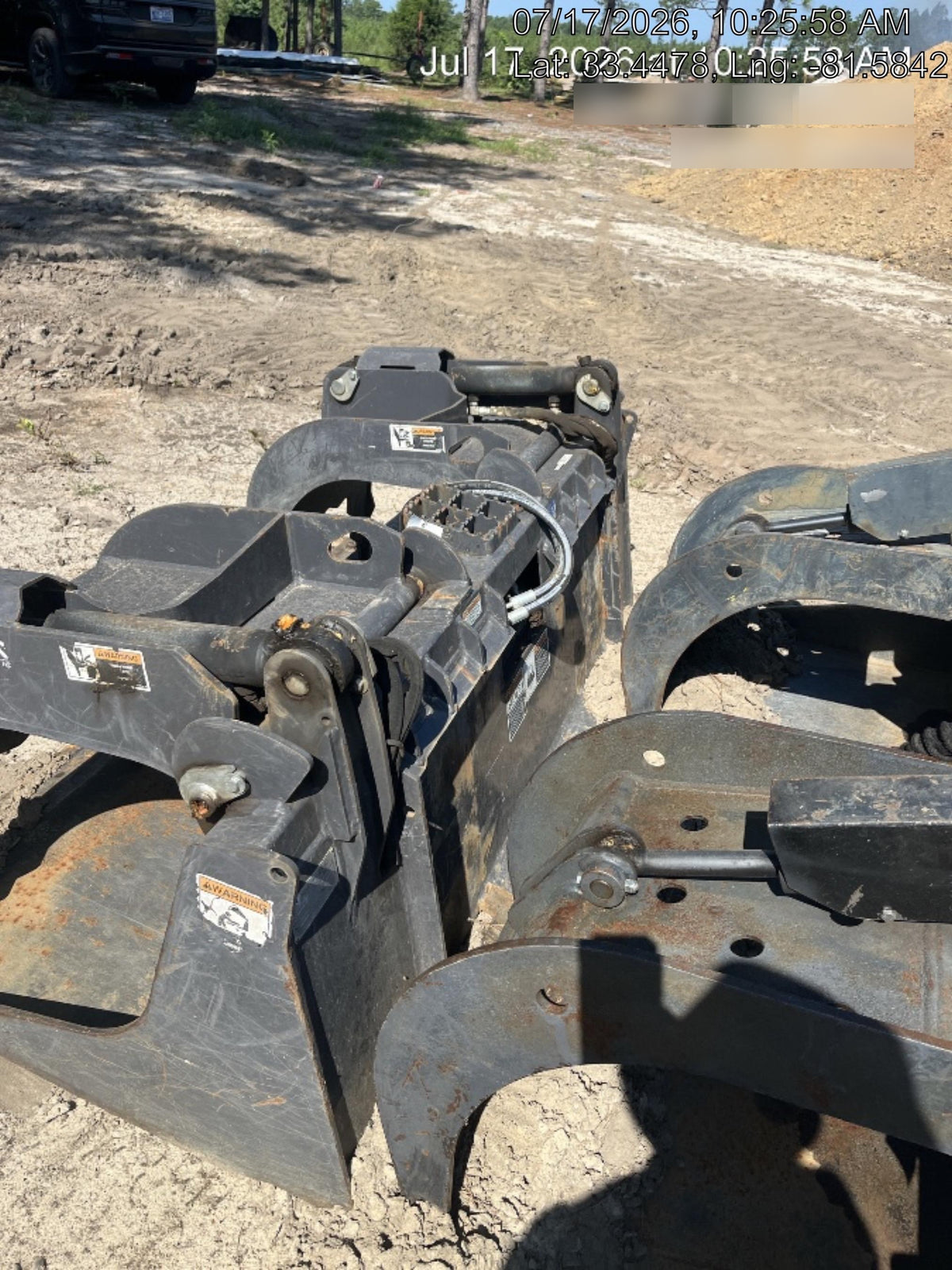 2020 PALADIN 72" Scrap Grapple Bucket - Paladin