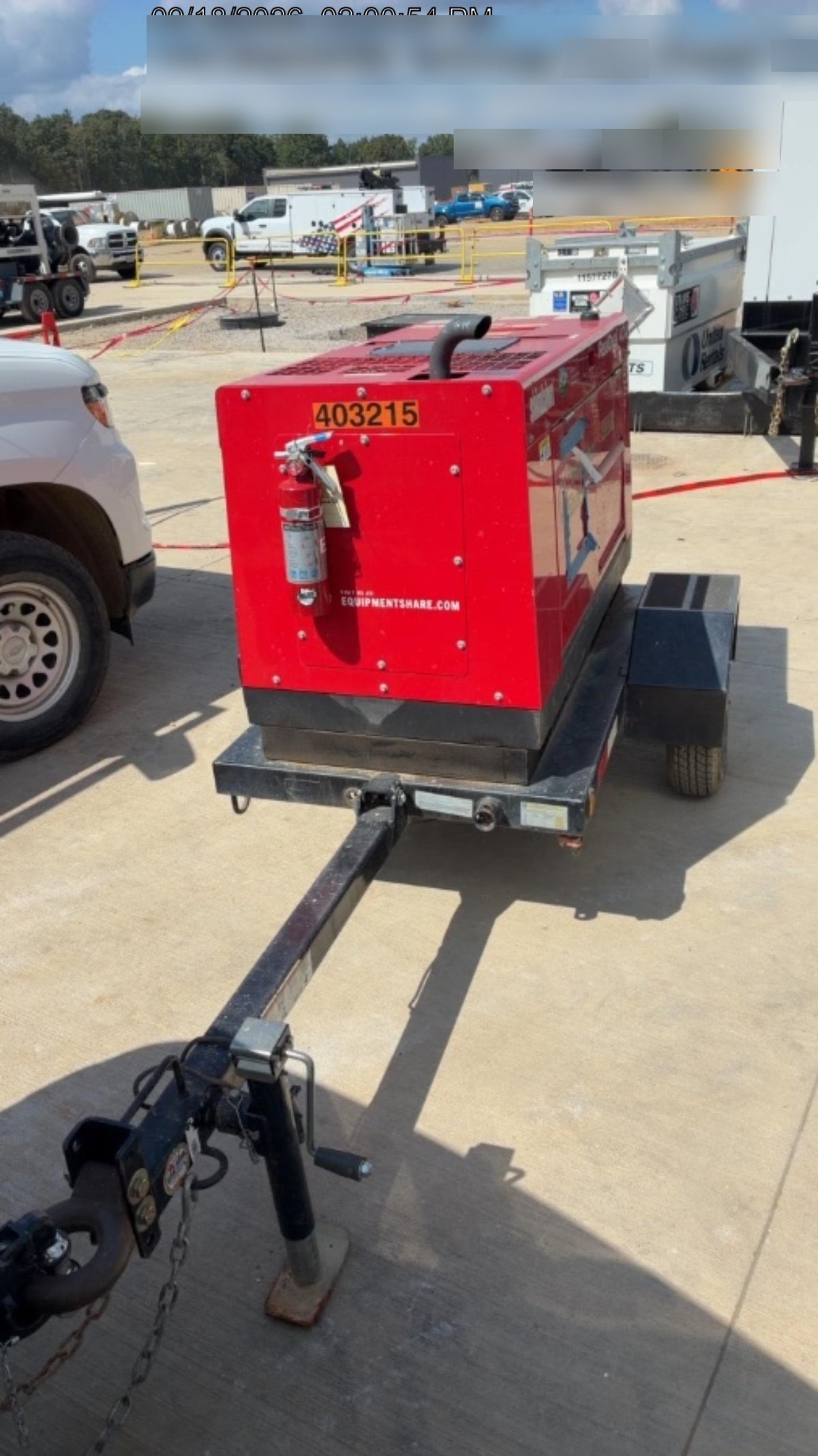 2024 Shindaiwa DGW400MDL Kubota D902 Engine, 23 HP, Dual Op Welder, Wire, Arc, Droop Stick, Tig, and CC Stick Functionality, Simulphase, 3 Phase and 1 Phase Gen Output, Single Axle NB Trlr, Slr Trckl Chrg 12V 12W, Fire Ext
