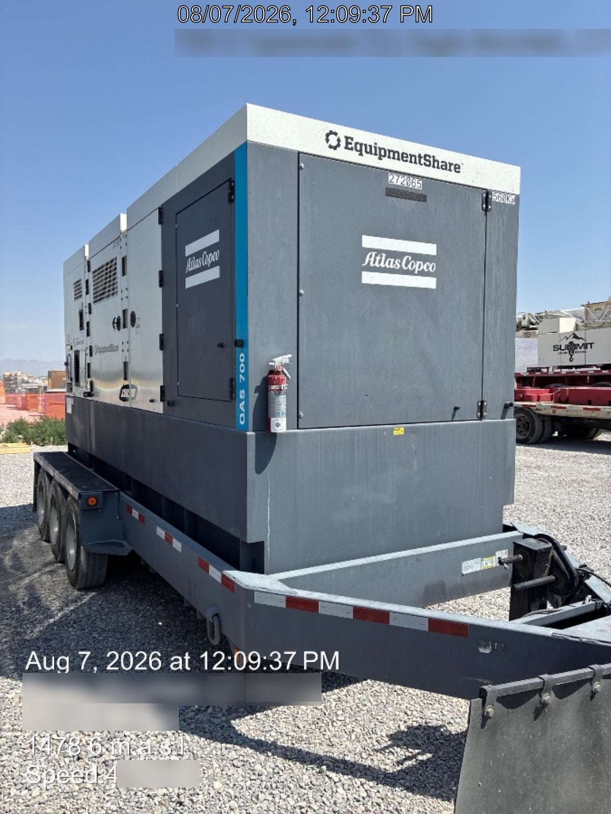 2022 ATLAS COPCO QAS 700