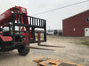 2019 Manitou MTA8044 74hp T4F, Cab/Heat/Air, Cab and Boom LED work lights, Auxiliary Hydraulics, Solid Tires, Amber strobe, Lift Hook 66" Carriage, 60" Forks