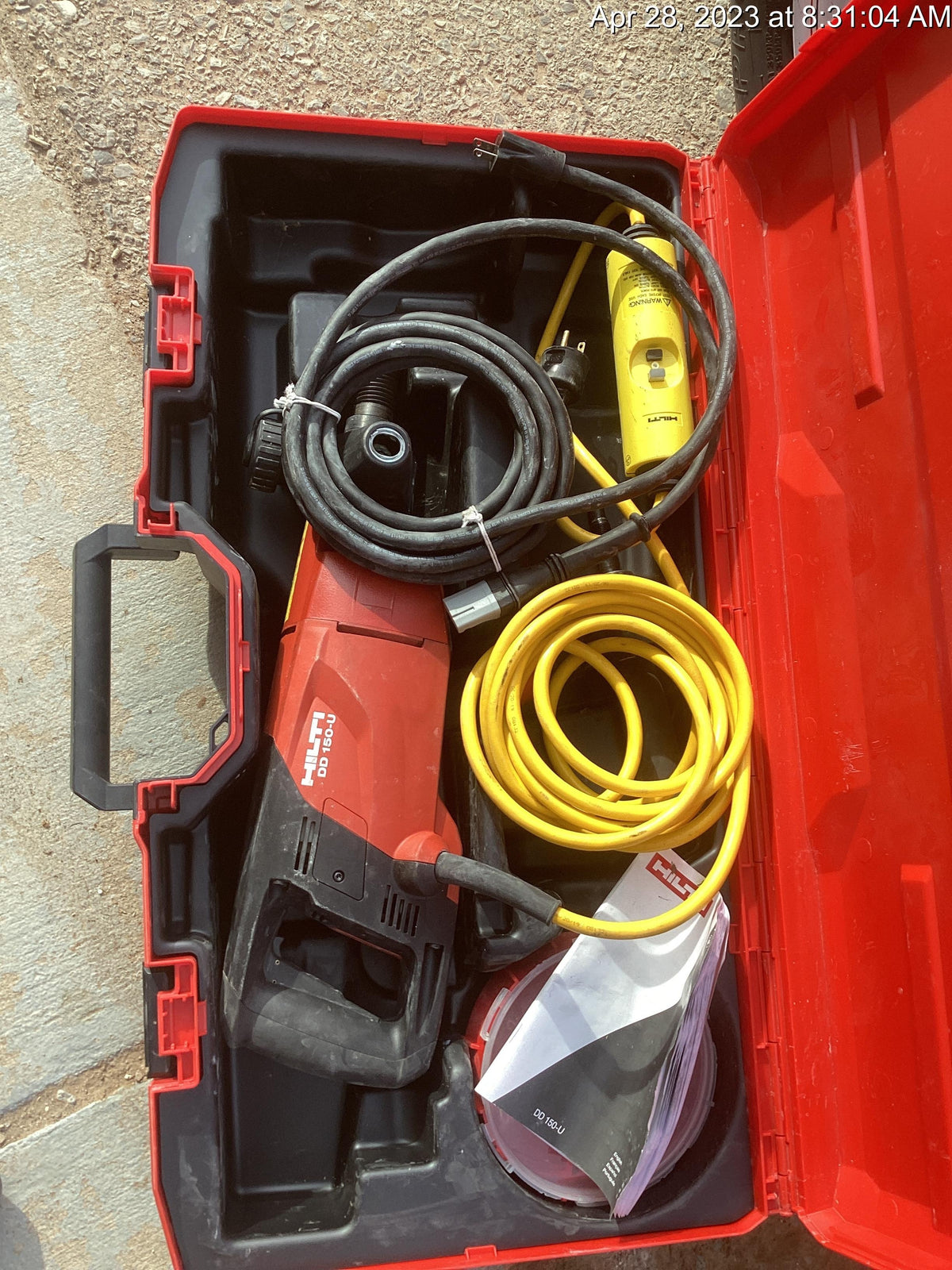 2020 HILTI DD 150-U