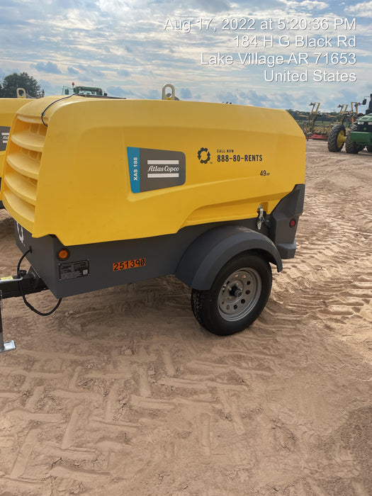 2022 ATLAS COPCO XAS188 CWK