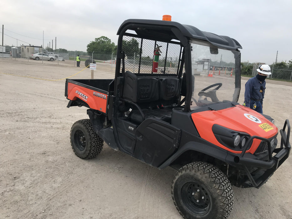 2019 Kubota RTV-XG850WL-H 4wd Utility Cart, Gas, 2 Seat, LED Strobe, Windshield Tempered Glass, Plastic Canopy, Wire Harness Kit, Backup Alarm