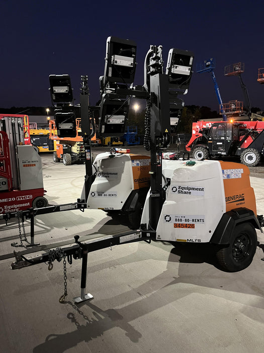 2023 Generac MLT2 Diesel, Flex Switch 120V Input, Powerzone Controller, (4) 320W LED Lights, 4kW Generator, 39.9 Gal Fuel Tank, 2" Ball, T3