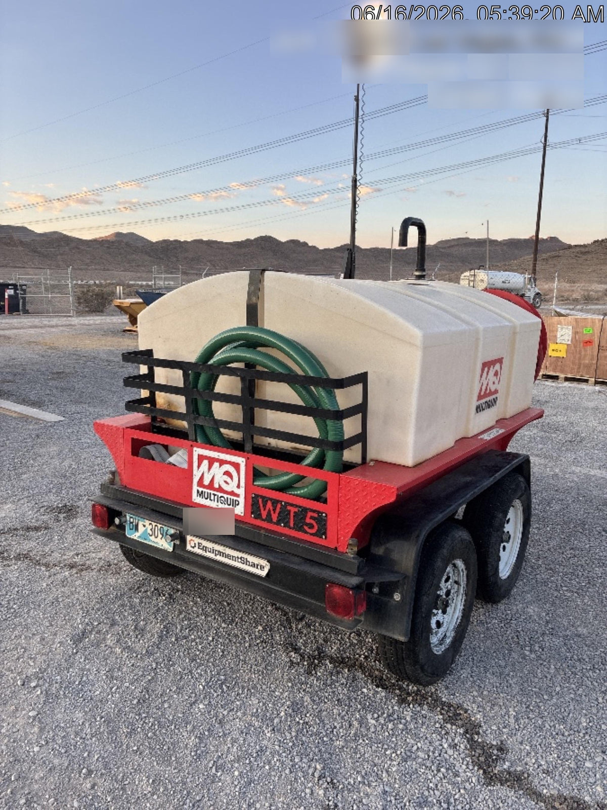 2021 MULTIQUIP WT5C