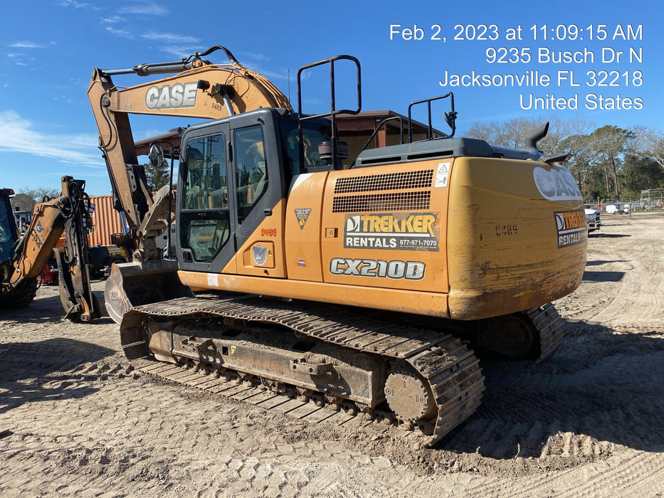 2016 CASE CX210D