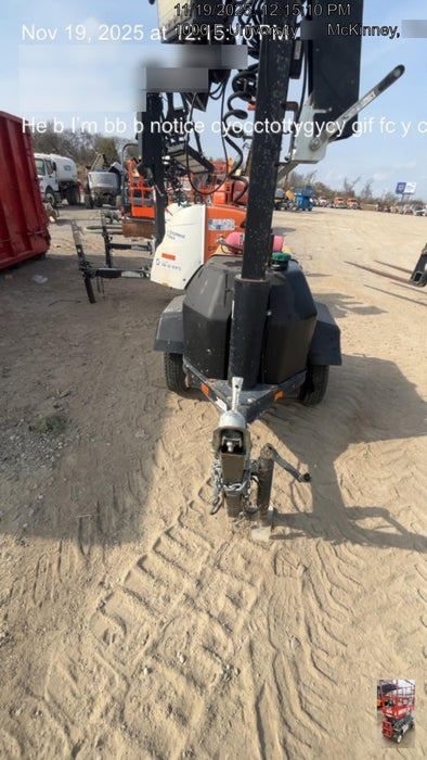 Allmand NLV3GR 3kW Light Plant - LED