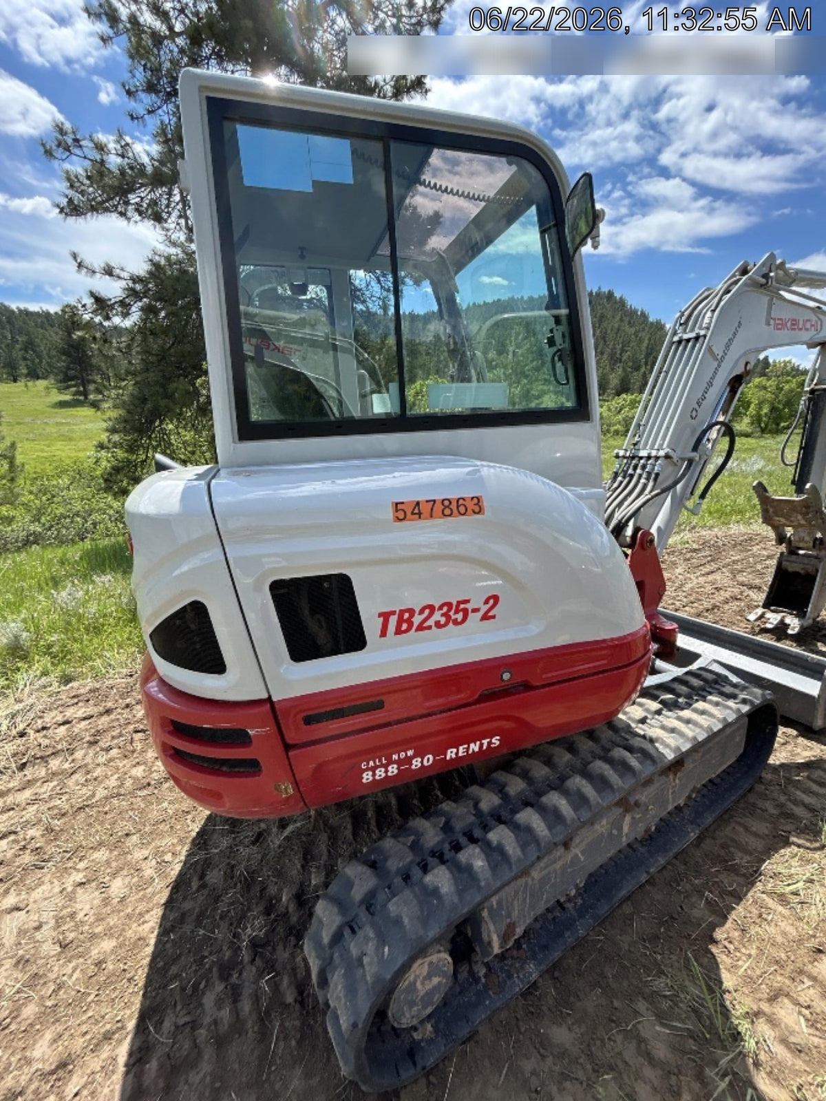 2025 TAKEUCHI TB235-2CR