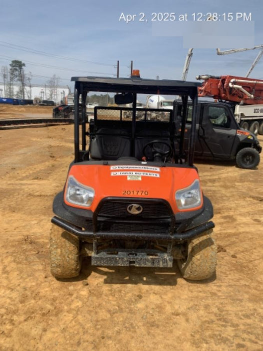 2022 Kubota RTV-X1140W-H Plastic Canopy, Windshield Acrylic Clear, LED Strobe Light, Wire Harness Kit, Back up Alarm