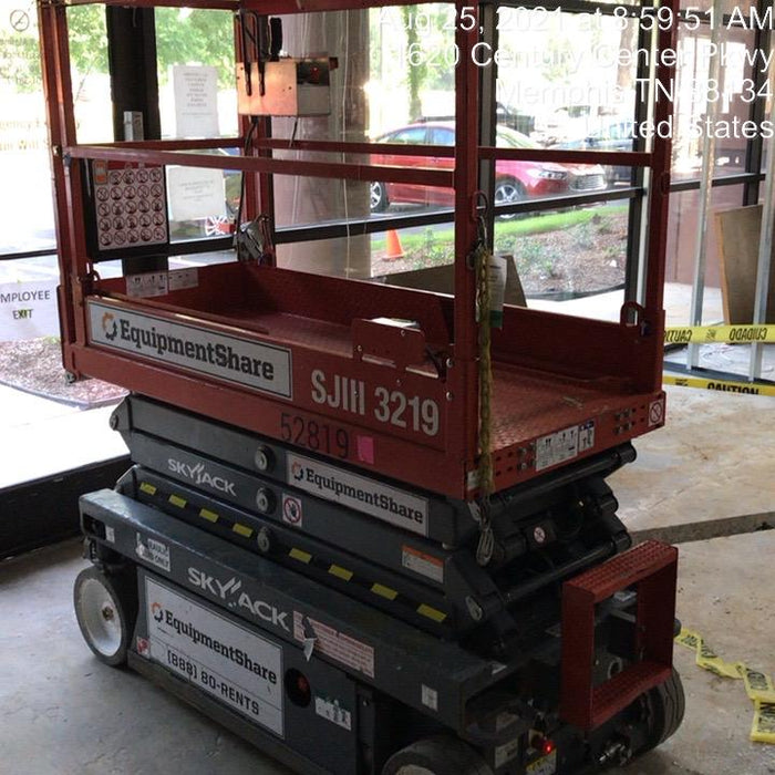 2019 Skyjack SJIII-3219 Standard Options, Trojan Batteries