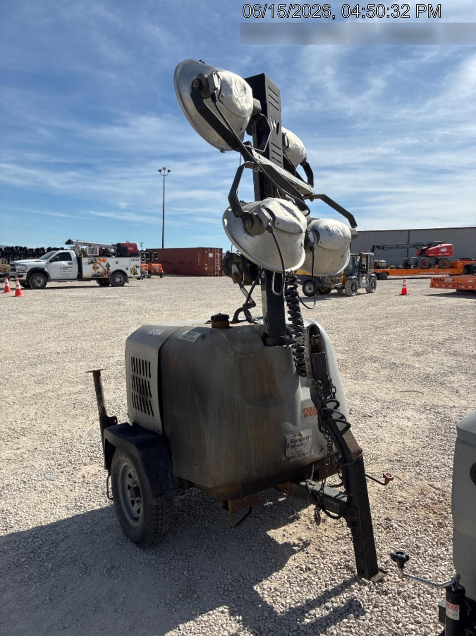 2018 Wacker Neuson LTV6L-MH Wacker Neuson LTV6L Mobile Light Tower w/Fuel Level Sensor Installed