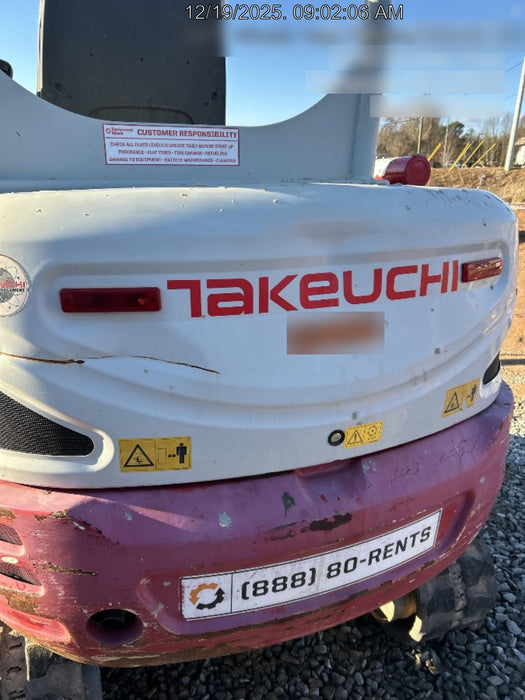 2020 TAKEUCHI TB235-2R