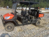 2020 Kubota RTV-X1140W-H 4WD utility cart -LED strobe -Windshield tempered glass -Plastic canopy -Wire harness kit -Backup alarm