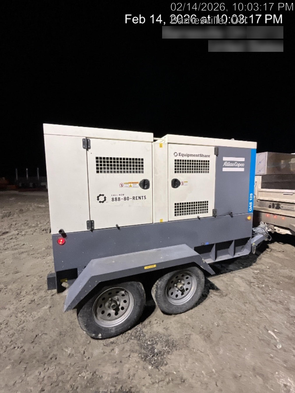 2022 ATLAS COPCO QAS 125