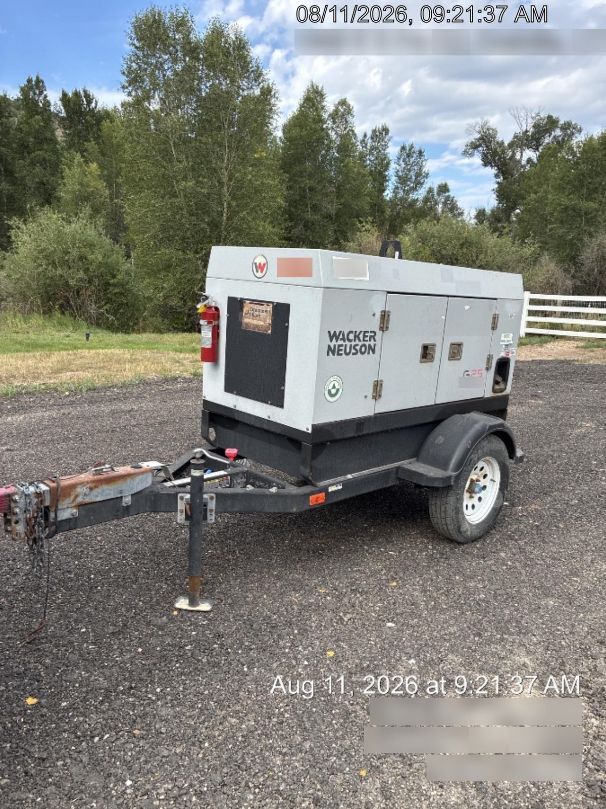 2020 WACKER NEUSON G25