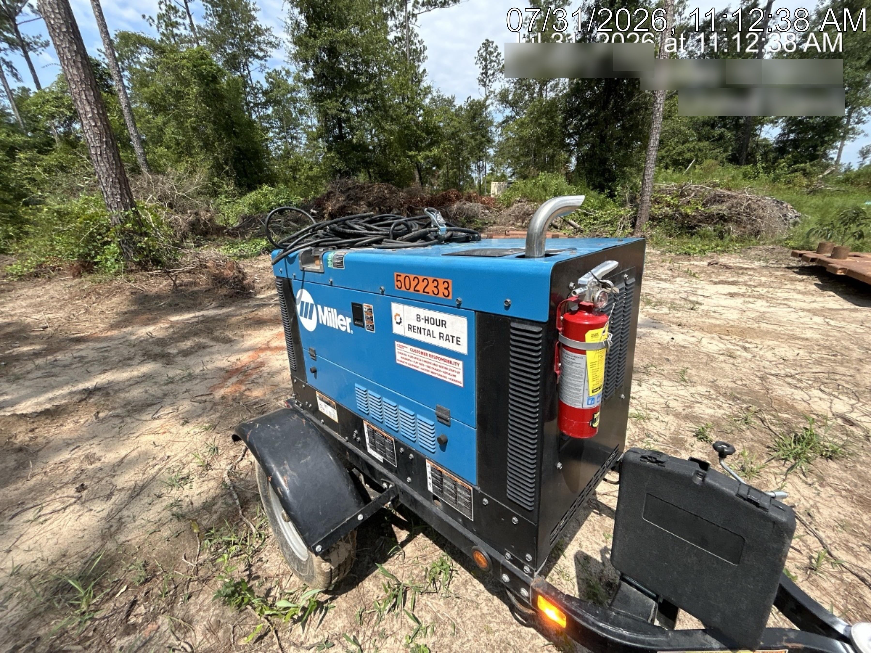 2025 MILLER ELECTRIC BIG BLUE 400