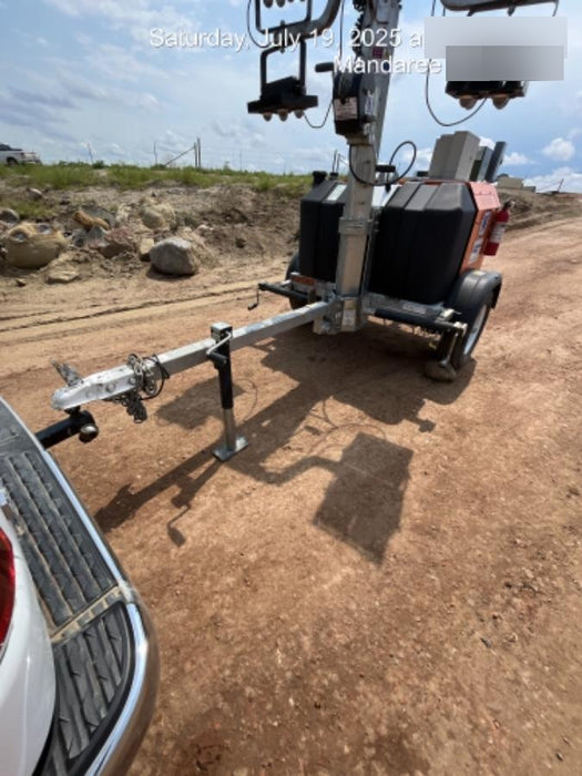 2024 Wanco WLTT-4MM4K Diesel, Deep Sea Controller, Shore Power Plug, Auto Start, (4) 350W LED Floodlights, 4kW Generator, 60 Gal Fuel Tank, 2" Ball, T3