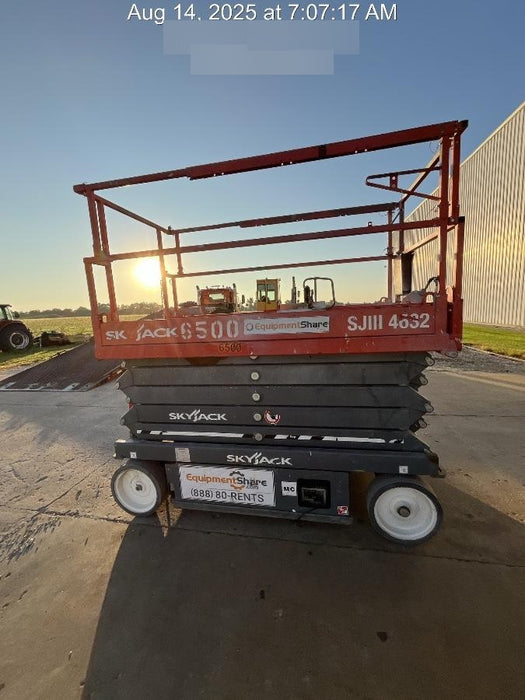 2017 Skyjack SJIII-4632 Skyjack SJ4632, Trojan Battery Set, Extended Warranty 5yr/5k hr