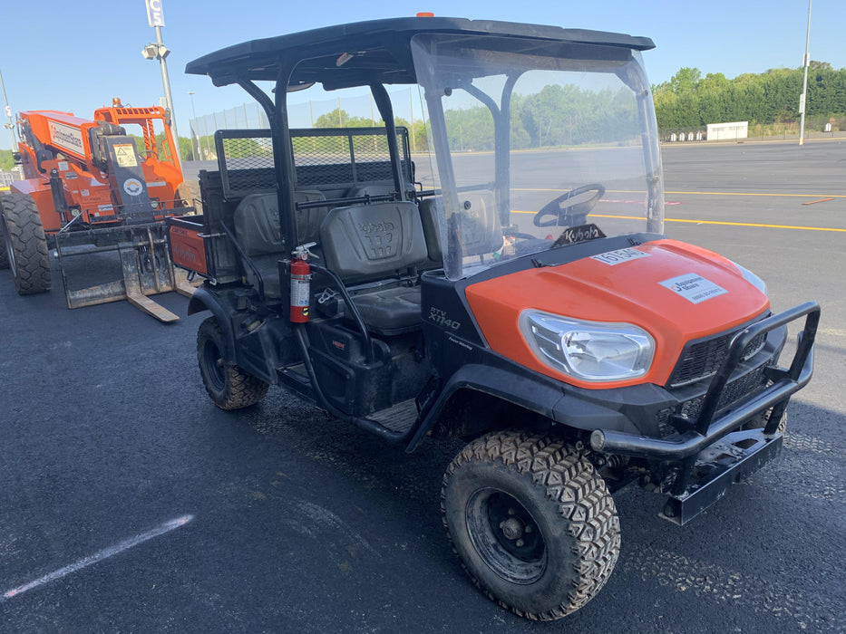 2021 Kubota RTV-X1140W-H Plastic Canopy, Windshield Acrylic Clear, LED Strobe Light, Wire Harness Kit, Back up Alarm