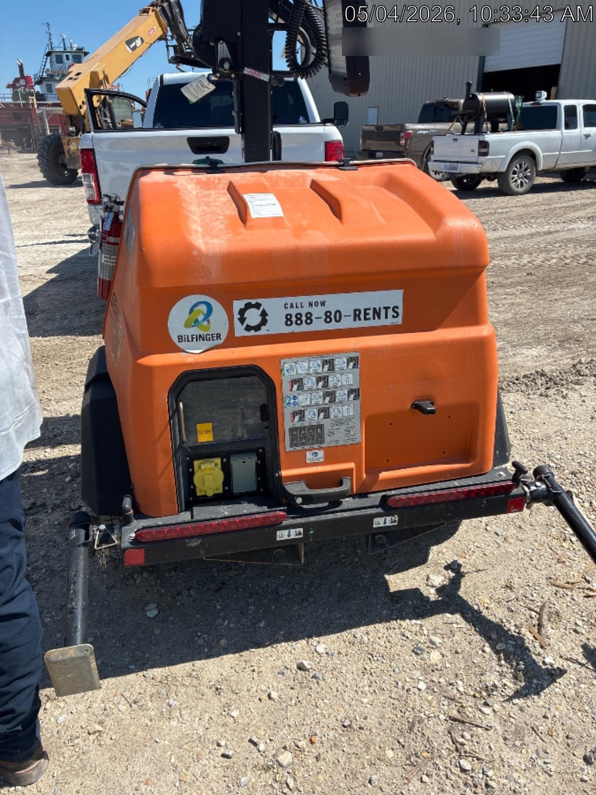 2023 Generac MLT2 Diesel, Flex Switch 120V Input, Powerzone Controller, 
(4) 320W LED Lights, 4kW Generator, 39.9 Gal Fuel Tank, 2" Ball, T3