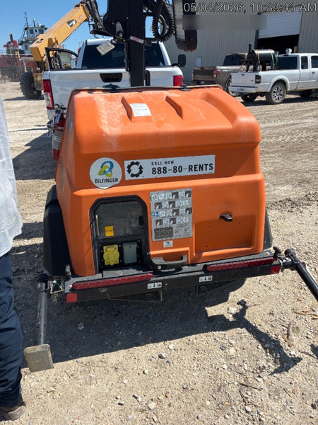 2023 Generac MLT2 Diesel, Flex Switch 120V Input, Powerzone Controller, 
(4) 320W LED Lights, 4kW Generator, 39.9 Gal Fuel Tank, 2" Ball, T3