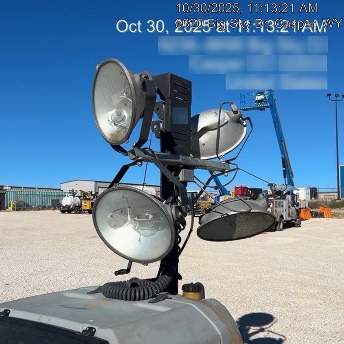 2018 Wacker Neuson LTV6L-MH Wacker Neuson LTV6L Mobile Light Tower w/Fuel Level Sensor Installed