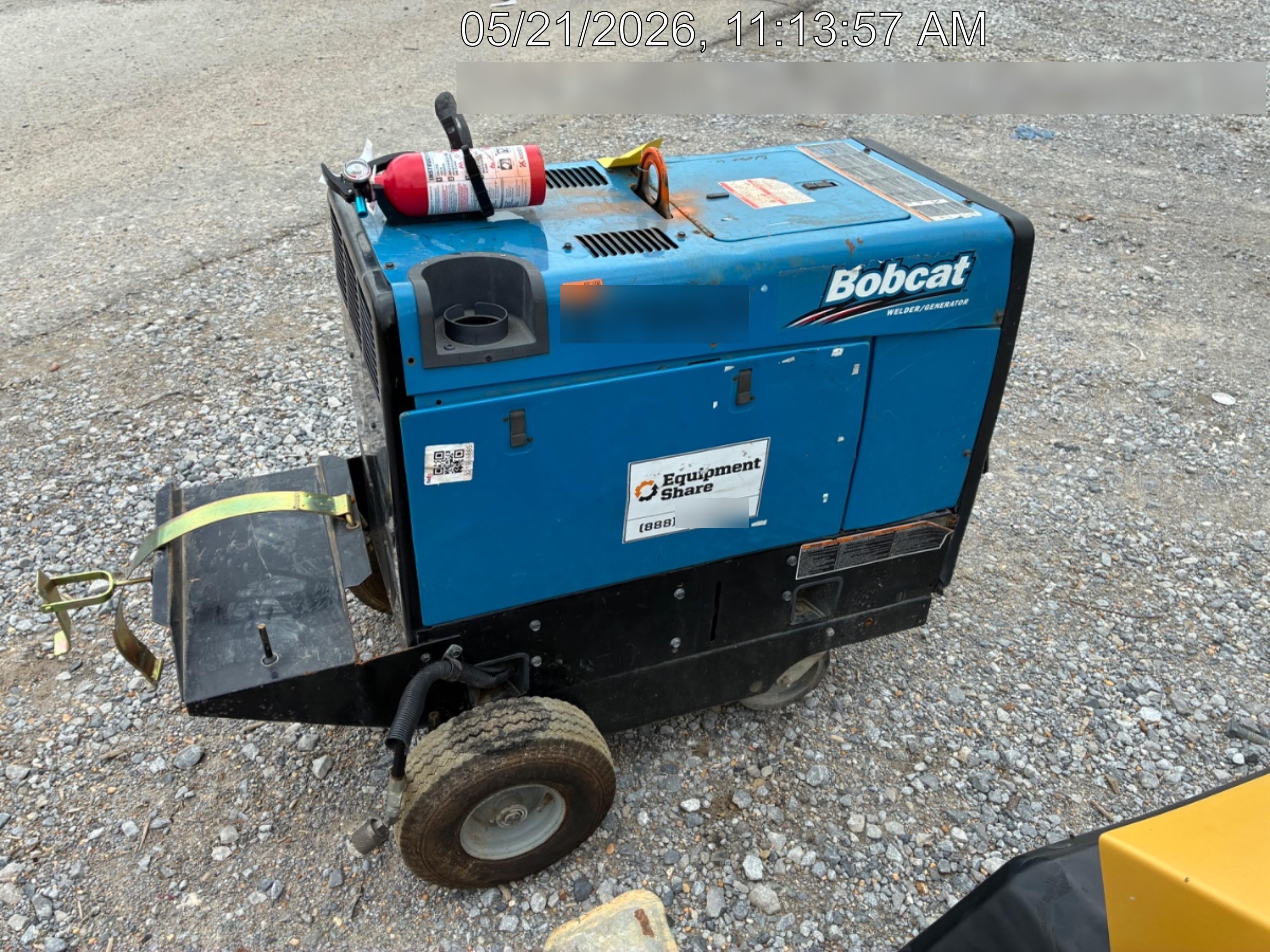 2019 Miller Electric BOBCAT 250 951600 PKG-250 amp Propane Welder, Standard w/Running Gear, Bracket, Hose"250 amp Propane Welder, Standard w/Running Gear, Bracket, Hose